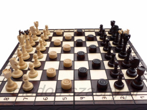 marmorista veistetyt shakkinappulat, magneetti, turnausvalmistaja Puola